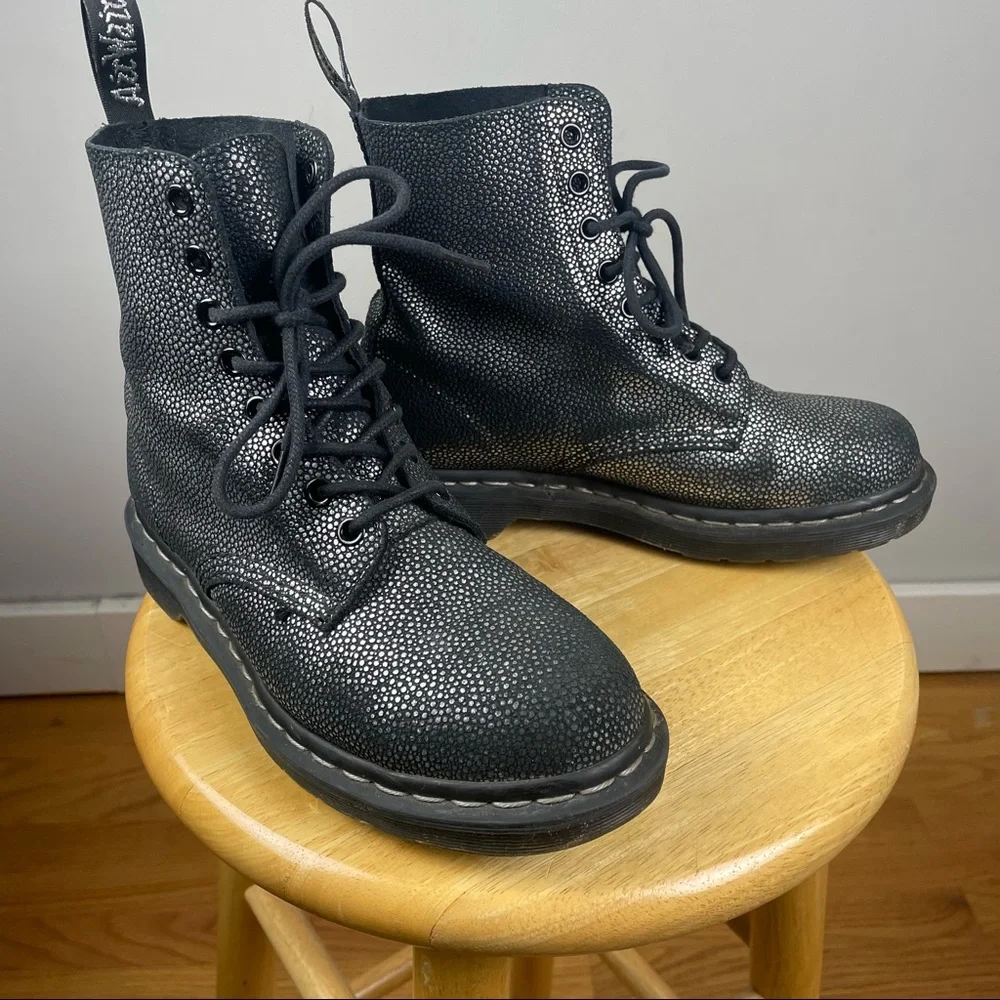 Dr. Marten Pascal Silver Pebble size 7 - Picture 4 of 10